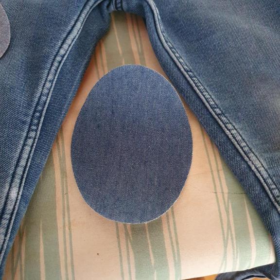 Autocollants thermoadhésifs en jeans
