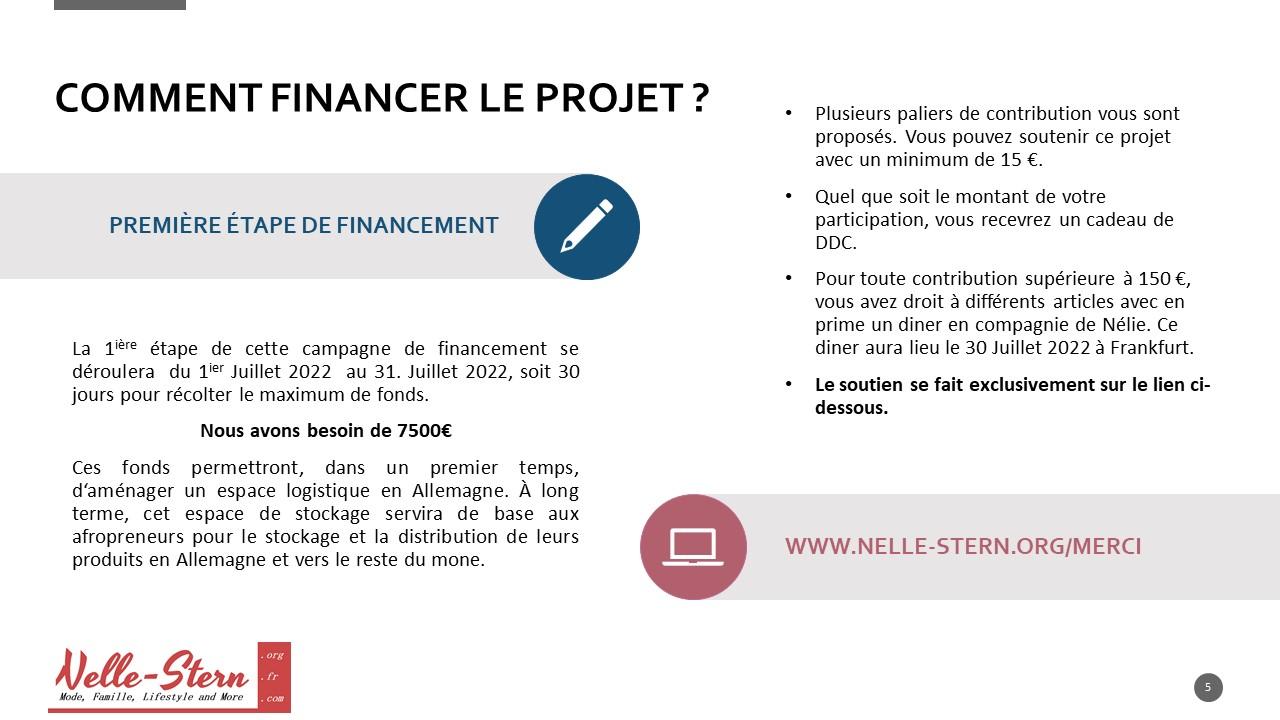 Comment financer ce projet?
